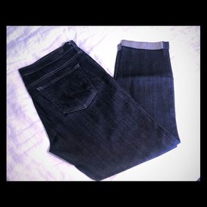 AG Stevie Slim Roll Up Jeans